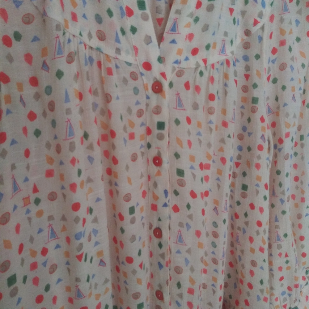 Anthropologie Maeve Peplum blouse Size XS - Picture 5 of 9